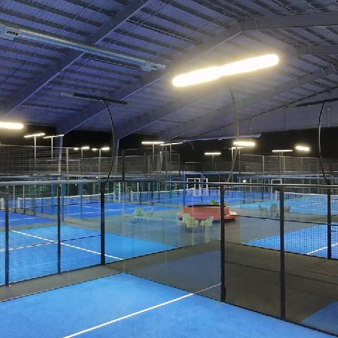 Padel court view